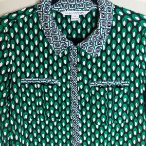 Diane Von Furstenberg Green Midi Dress